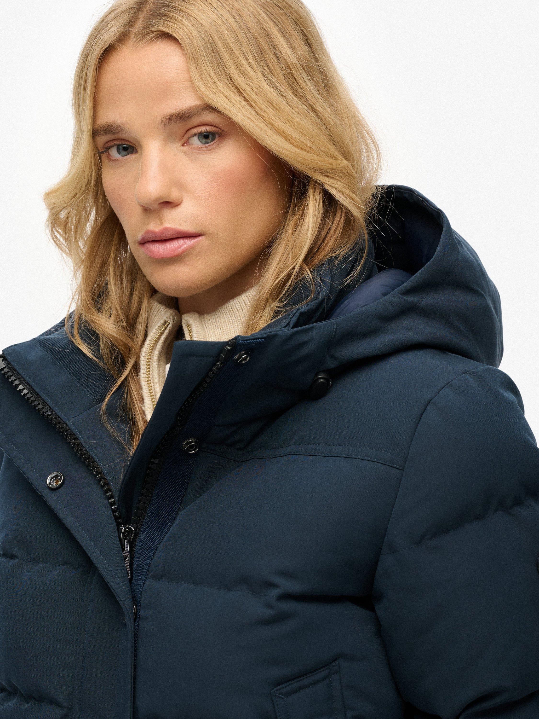 Product image 6 of 7, which shows Superdry Everest Bomber Jacket, Blueberry Navy, 6