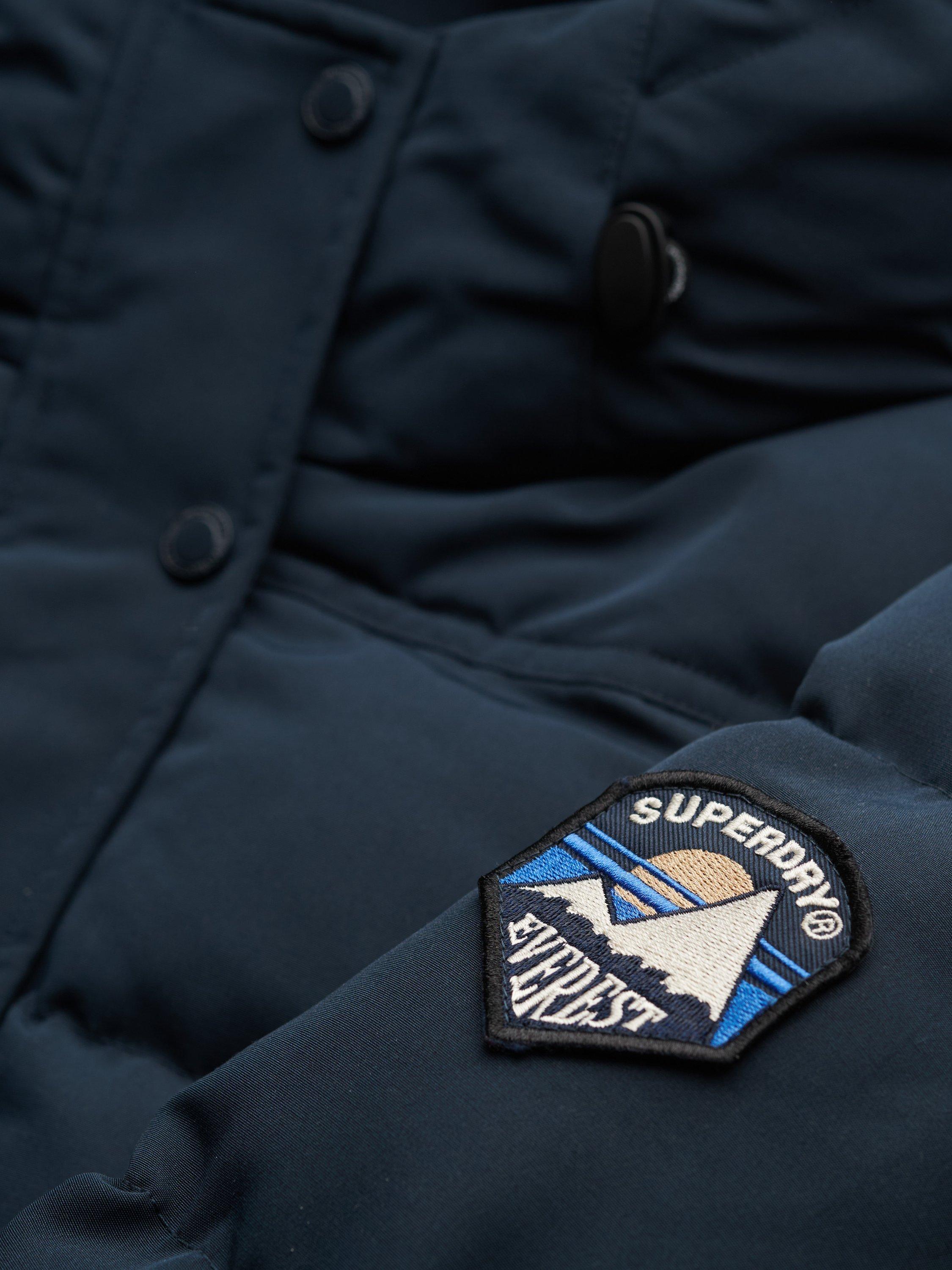 Product image 7 of 7, which shows Superdry Everest Bomber Jacket, Blueberry Navy, 6