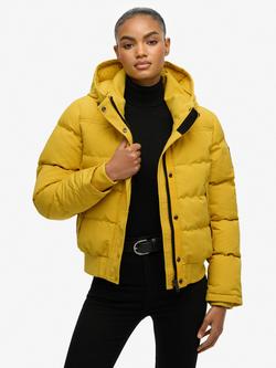 Superdry Everest Bomber Jacket, Sulpher Yellow