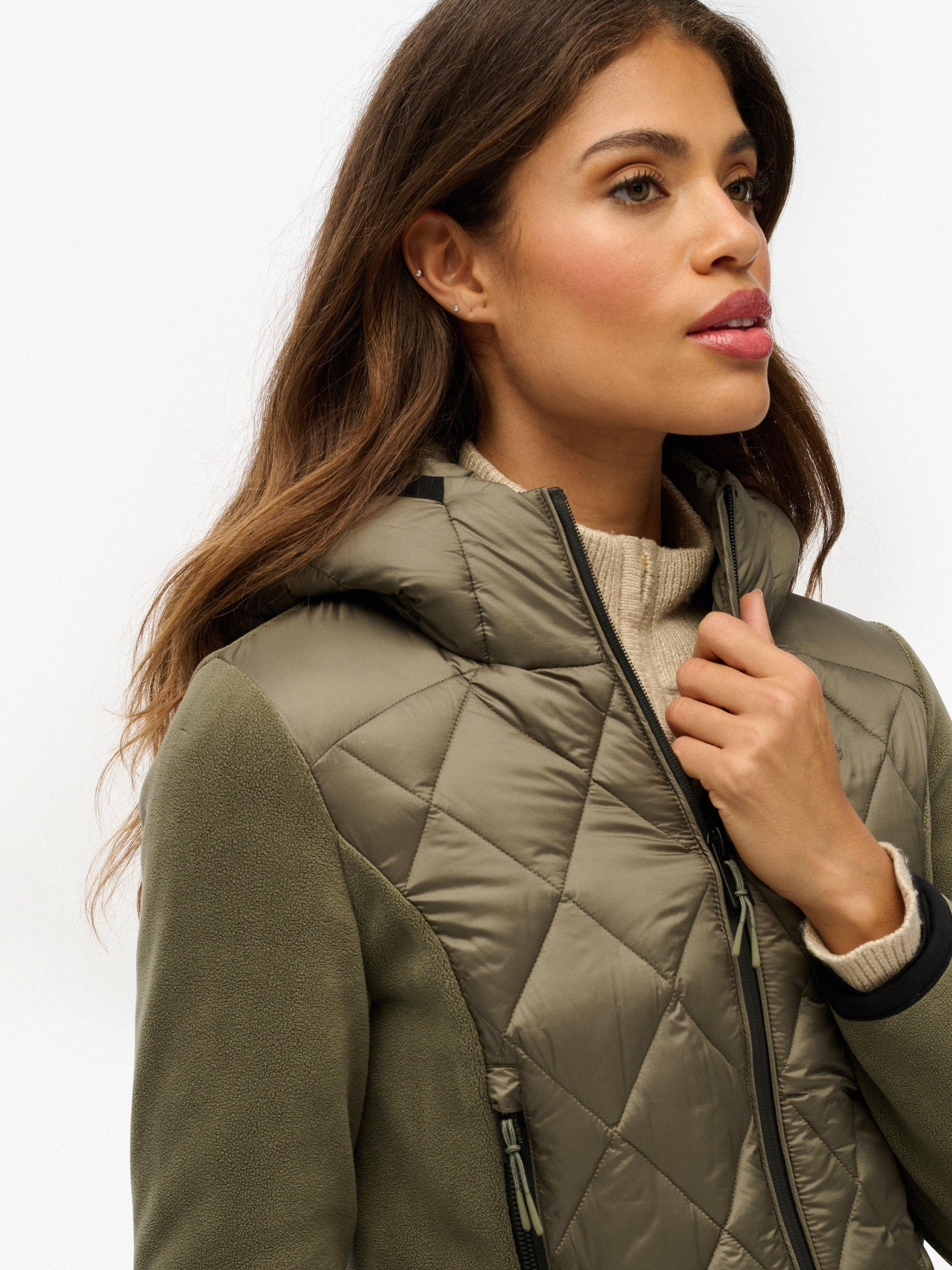 Product image 5 of 6, which shows Superdry Hooded Heritage Storm Jacket, Dusty Olive Green, 10