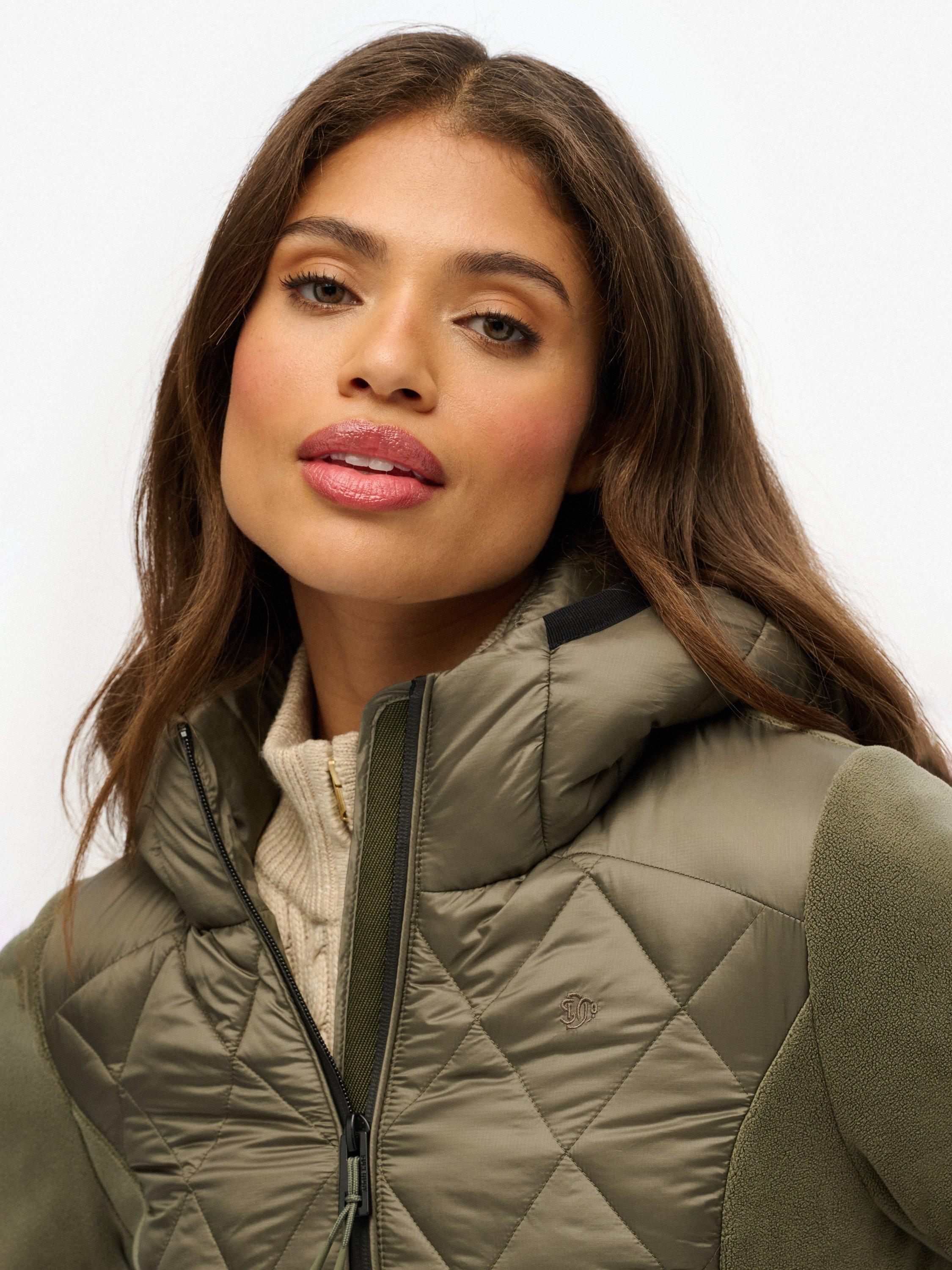 Product image 6 of 6, which shows Superdry Hooded Heritage Storm Jacket, Dusty Olive Green, 10