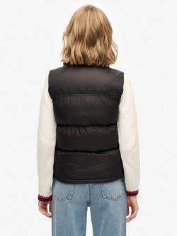 Superdry Tech Padded Gilet - view 2, Black/Black