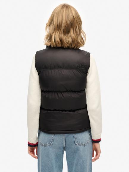Superdry Tech Padded Gilet - view 2, Black/Black