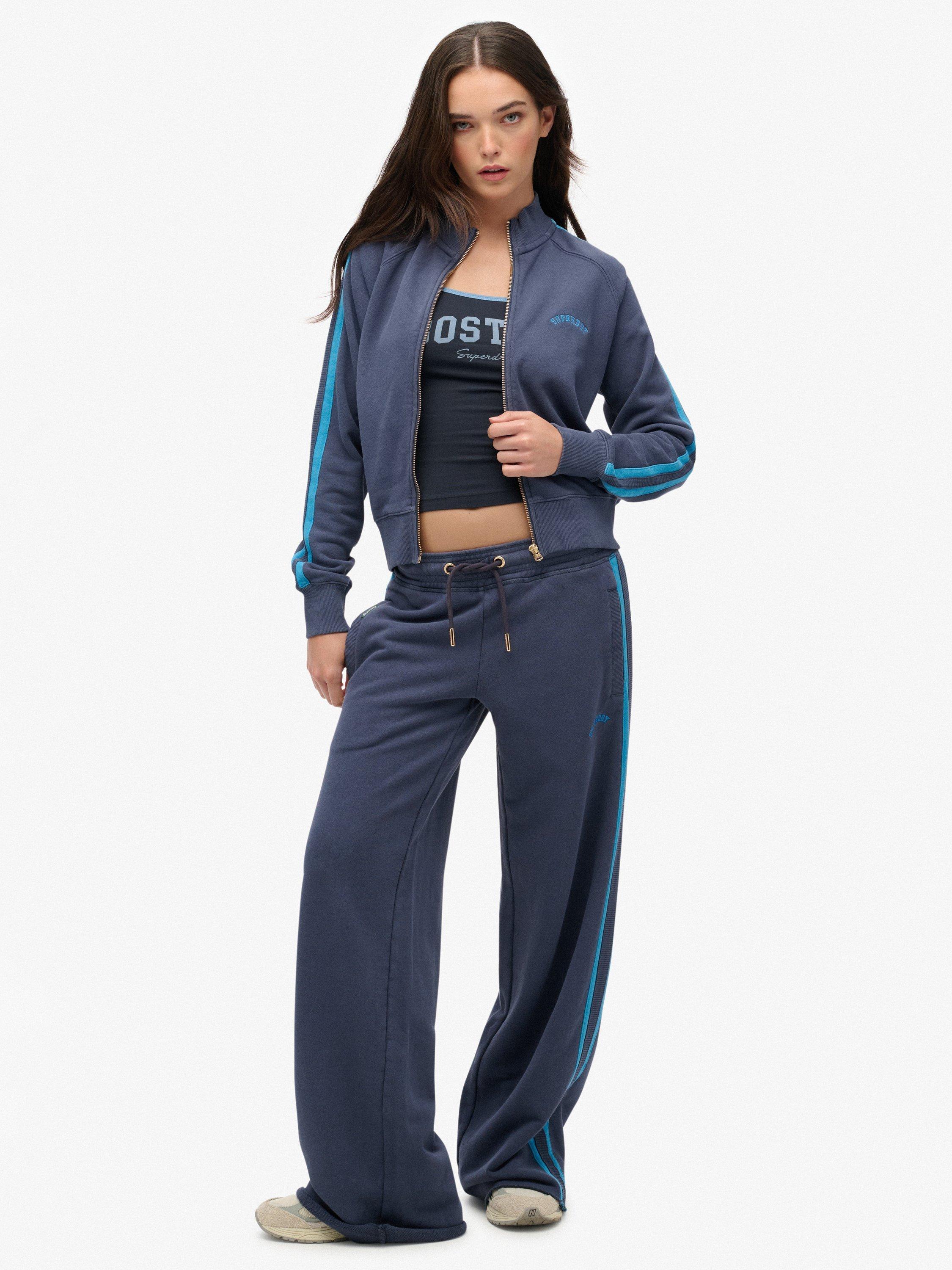 Product image 3 of 6, which shows Superdry Essential Logo Track Top, Lauren Navy, 6