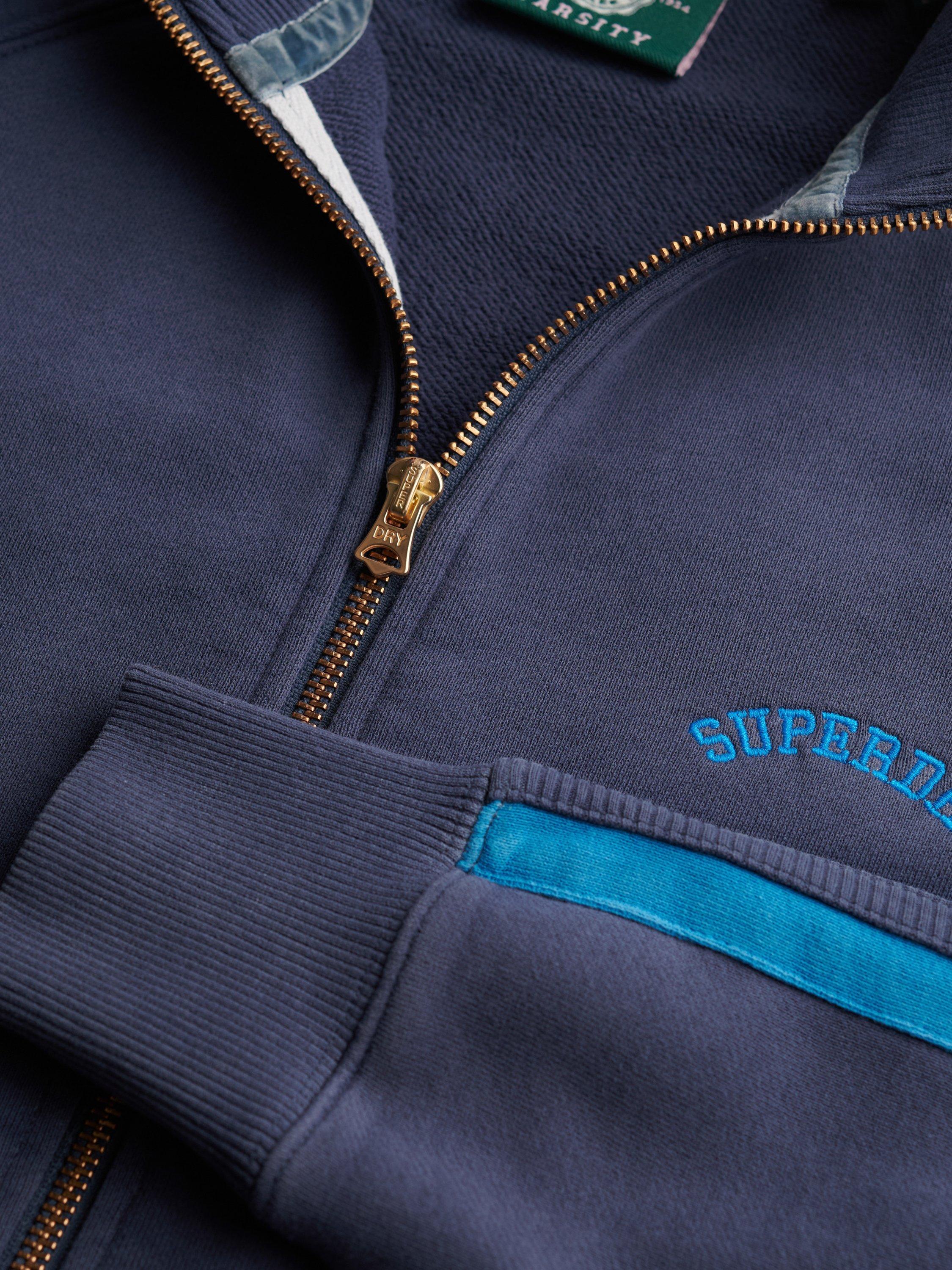 Product image 6 of 6, which shows Superdry Essential Logo Track Top, Lauren Navy, 6