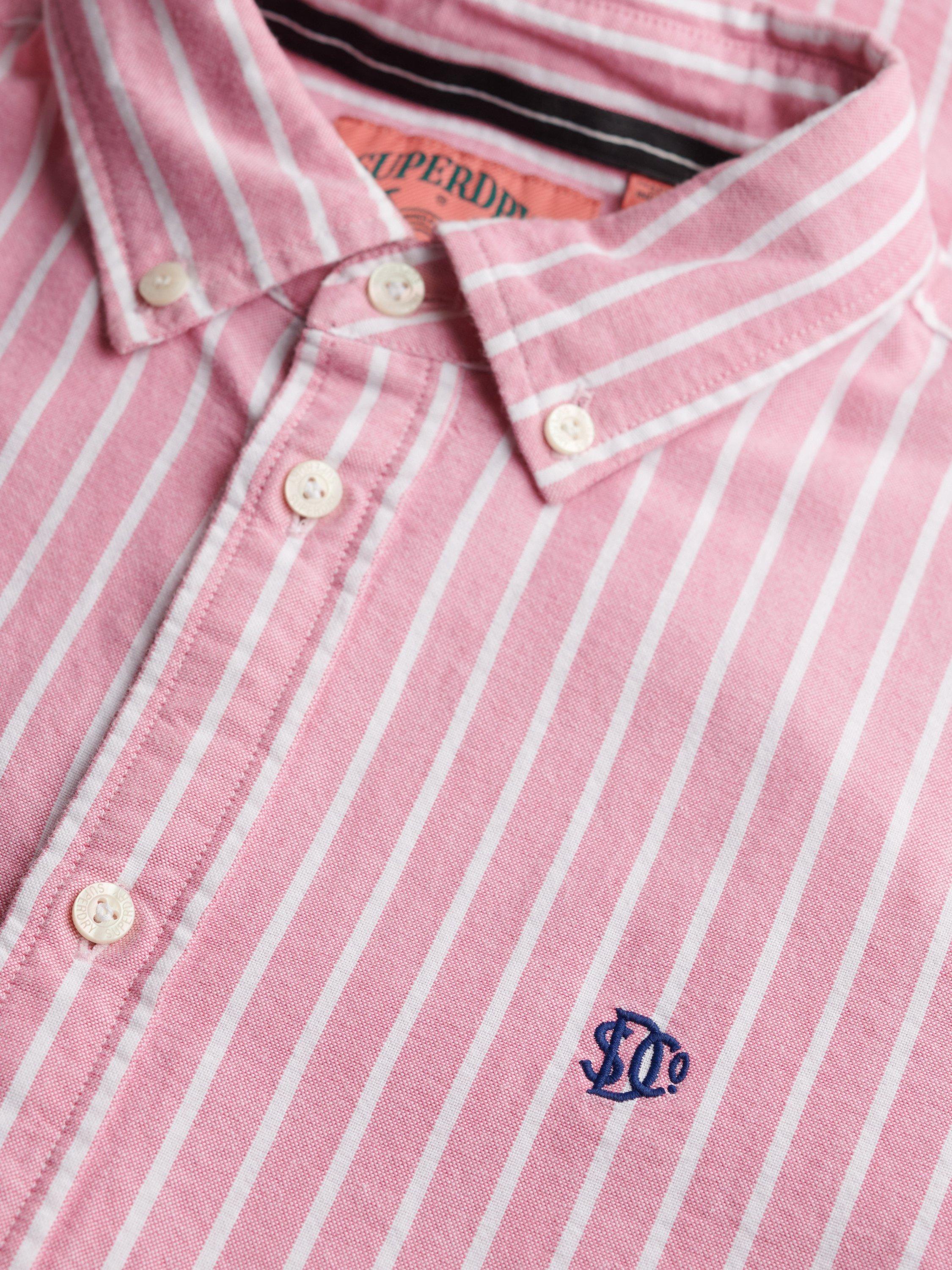 Product image 6 of 6, which shows Superdry Slim Oxford Button Down Long Sleeve Shirt, Broker, 14