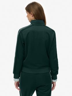 Superdry Country Club Track Top - view 2, Enamel Green