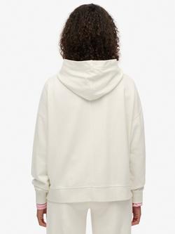 Superdry Studios Relaxed Hoodie, Off White - view 2, Off White