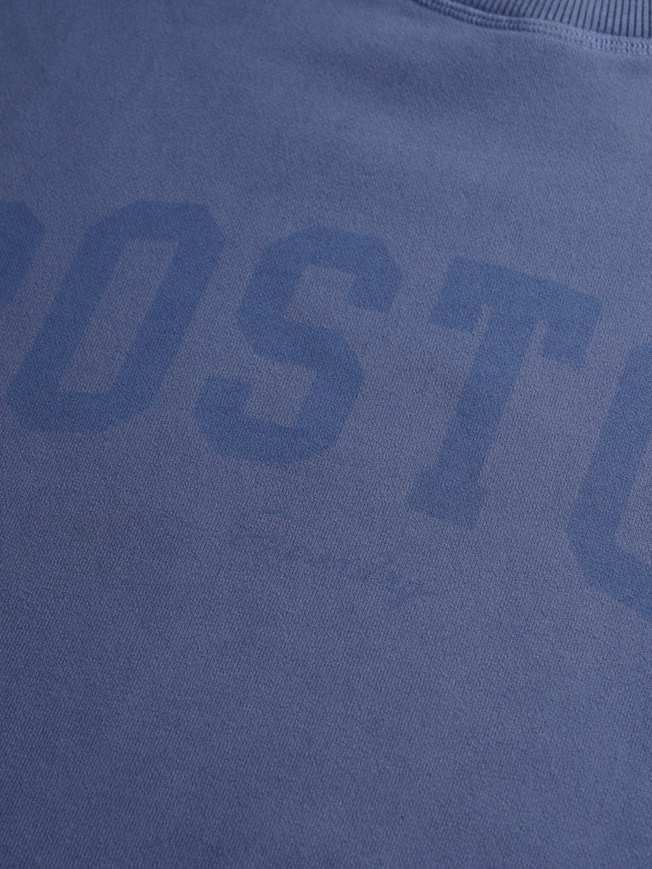 Product image 6 of 6, which shows Superdry Athletic Essentials Relaxed Crew Sweatshirt, Navy, 12