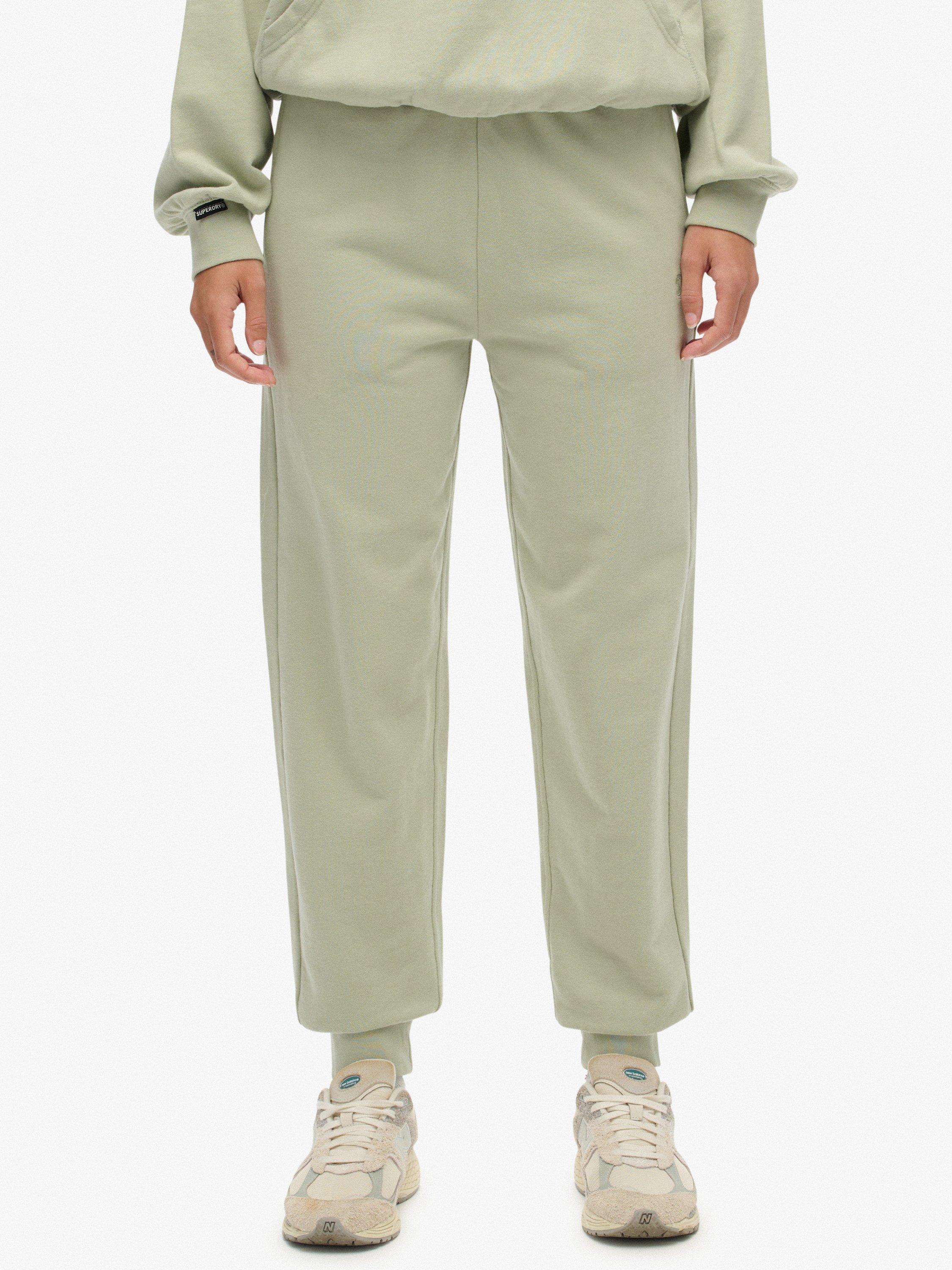 Product image 5 of 7, which shows Superdry Studios Cuffed Joggers, Dusty Sage, 12