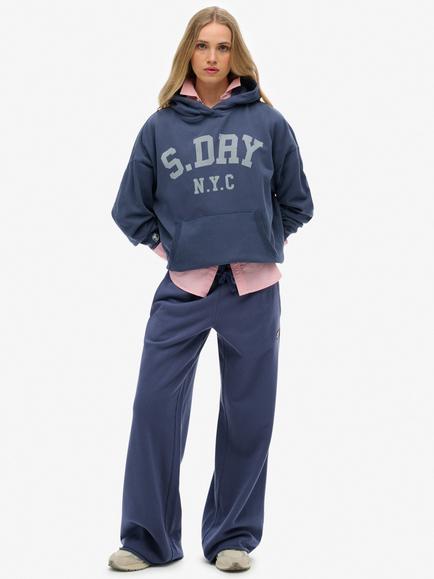 Superdry Athletic Essentials Straight Leg Joggers, Mariner Navy, Mariner Navy