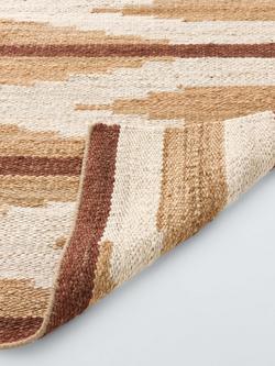 John Lewis Paz Hand Woven Pure Jute Rug - view 2, White