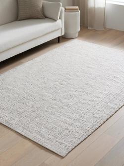 John Lewis Rowan Textured Wool Rich Rug, Natural - view 2, Natural
