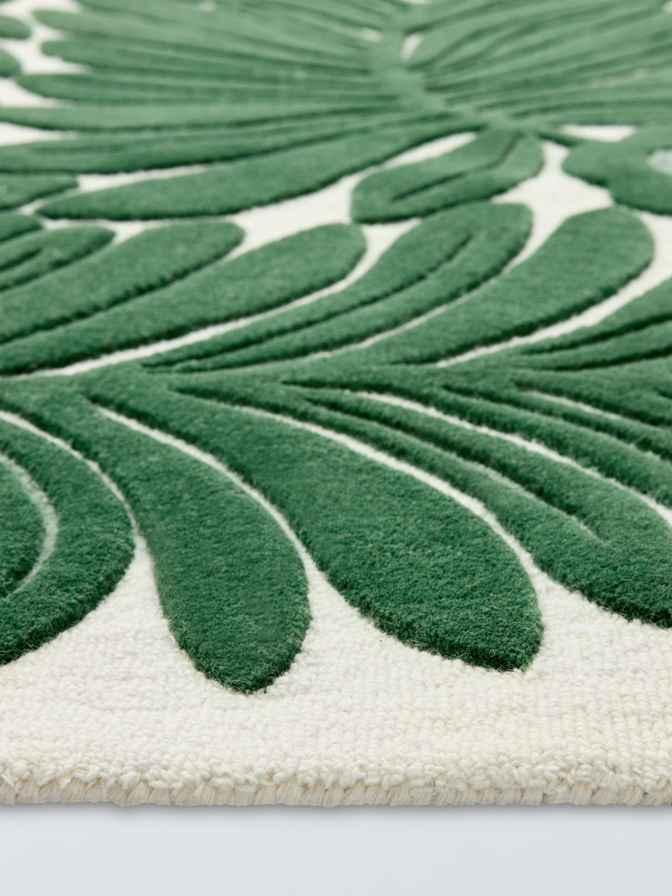 John Lewis x Anine Cecilie Iversen Zinnia Floral Hand Tufted Pure Wool ...