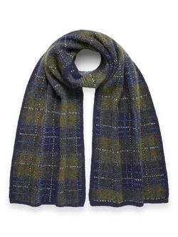 Celtic & Co. Heritage Check Scarf, Moss/Multi, Moss/Multi