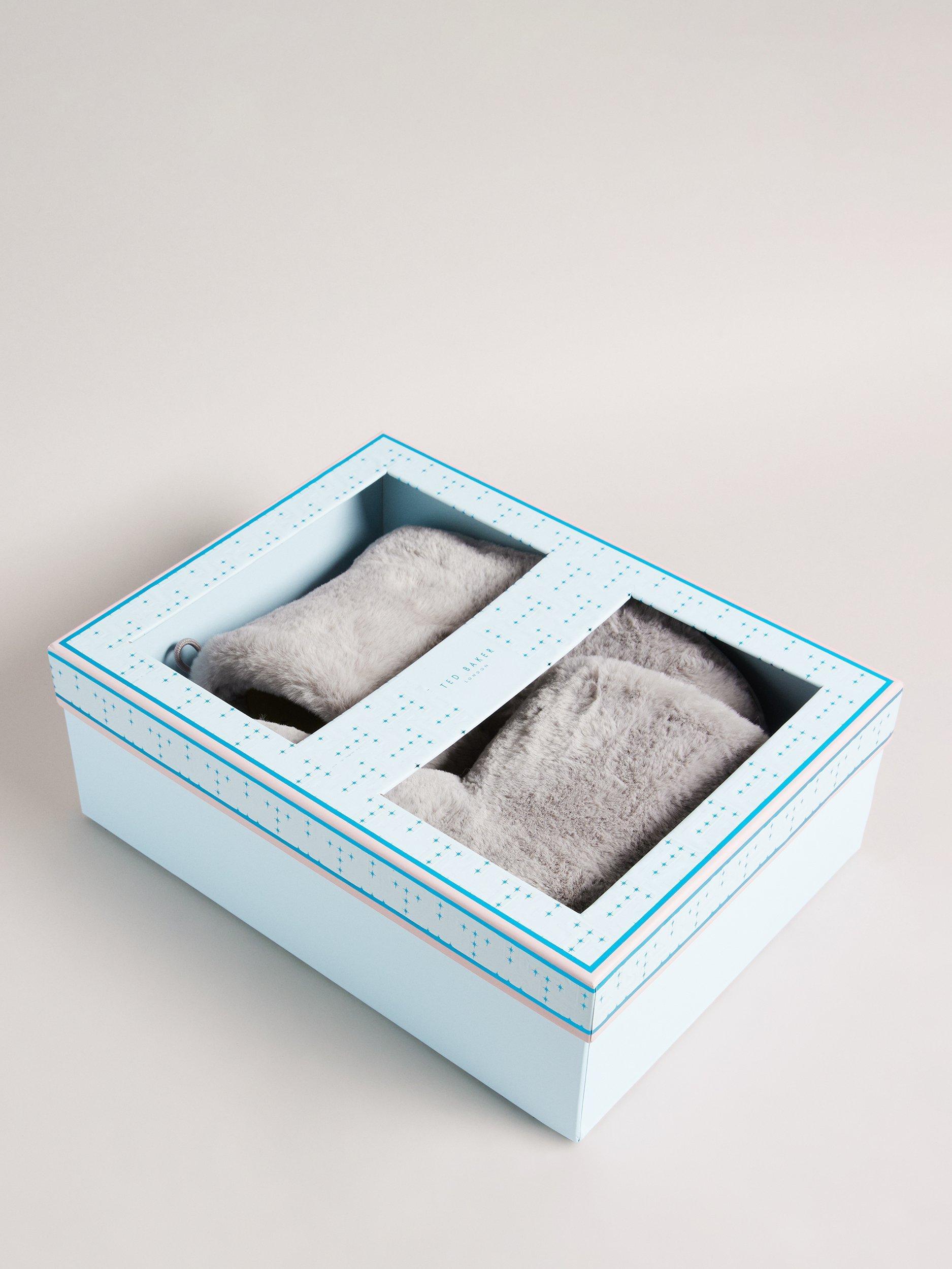 Product image 5 of 5, which shows Ted Baker Hamonda Round Slipper Boots, Ivory, 4