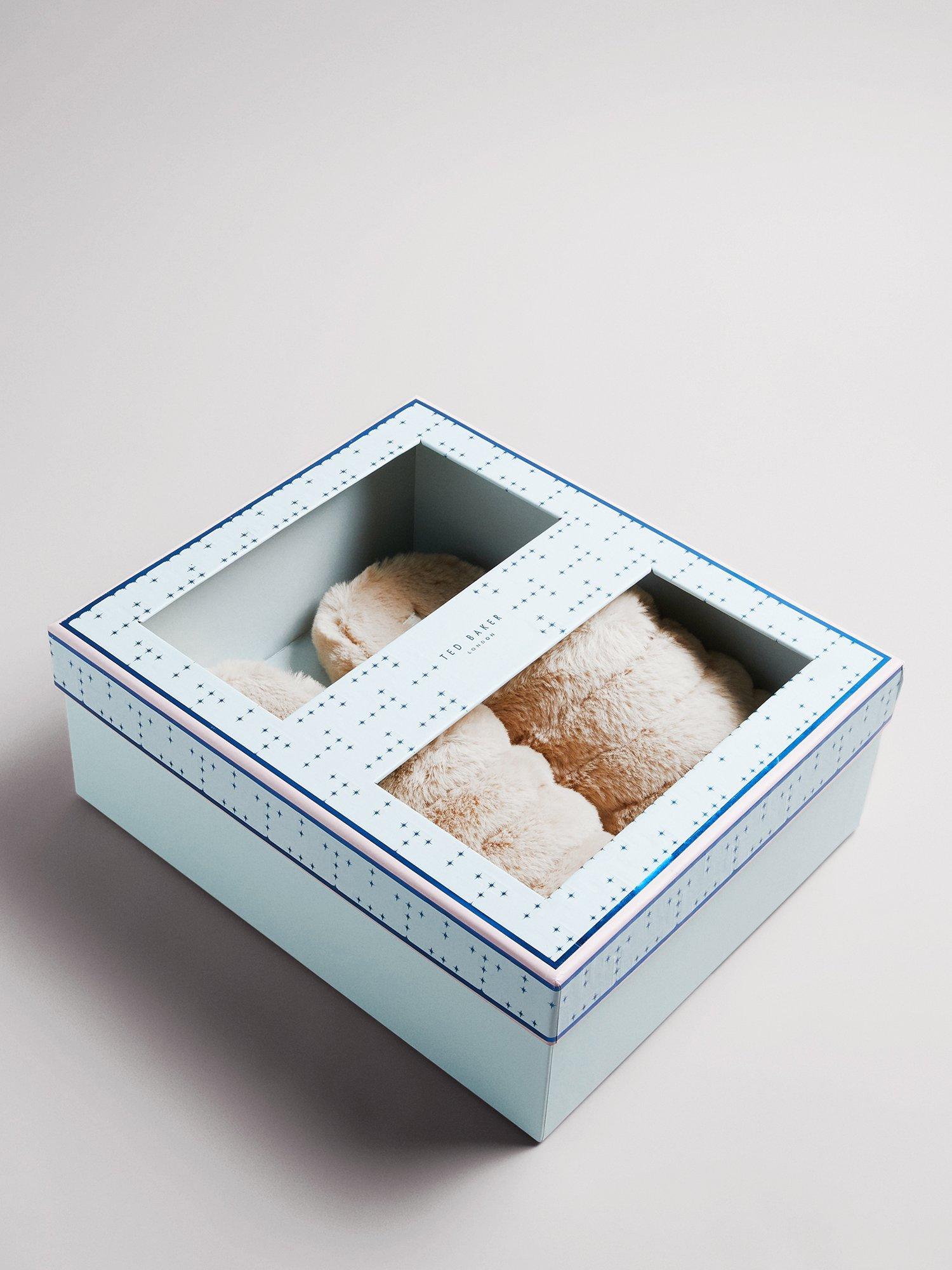 Product image 3 of 4, which shows Ted Baker Lopsey Flat Slip-On Mules, Pink, 4