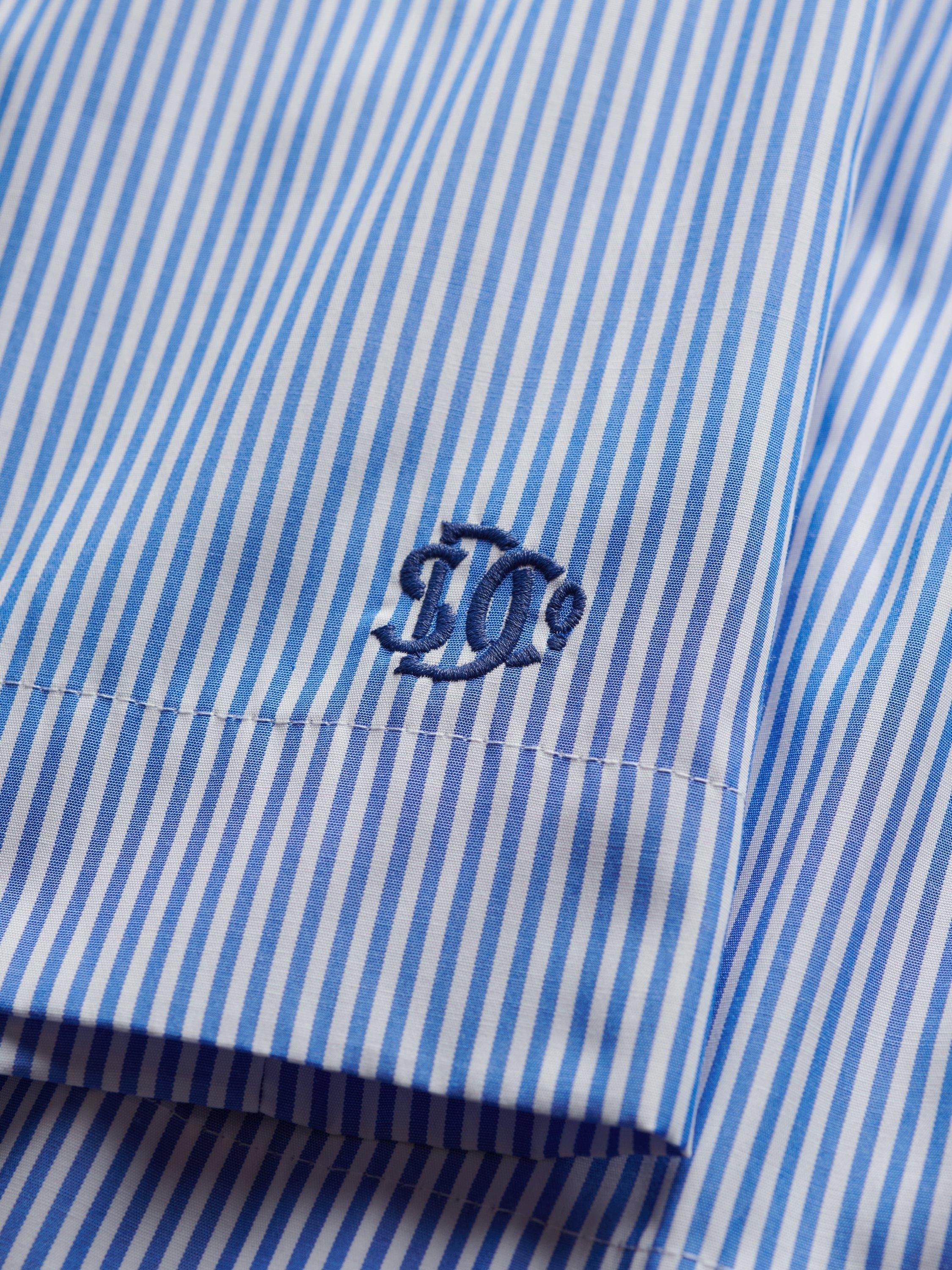 Product image 6 of 6, which shows Superdry Corset Cami Mini Dress, Blue, 10