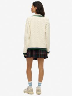 Superdry Check Mini Skirt - view 2, Green