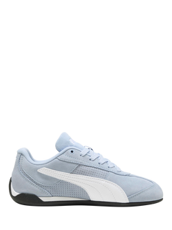 PUMA Replicatch Suede Trainers, Snow Blue/White, Snow Blue/White