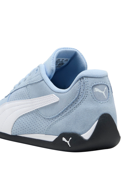 PUMA Replicatch Suede Trainers, Snow Blue/White - view 2, Snow Blue/White