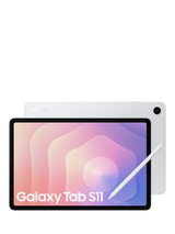 Samsung Galaxy Tab S11 Tablet with Bluetooth S Pen, Android, 12GB RAM, Galaxy AI, Wi-Fi, 11", Silver