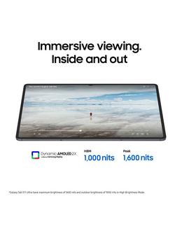 Samsung Galaxy Tab S11 Ultra Tablet with Bluetooth S Pen, Android, Galaxy AI, Wi-Fi, 14.6" - view 2, Grey