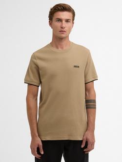 Barbour International Eamon Cotton Regular Fit Pique T-Shirt, Coriander, Coriander