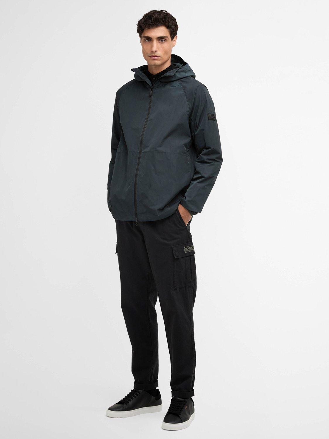 Product image 3 of 7, which shows Barbour International Peckett Showerproof Jacket, Forest River, S