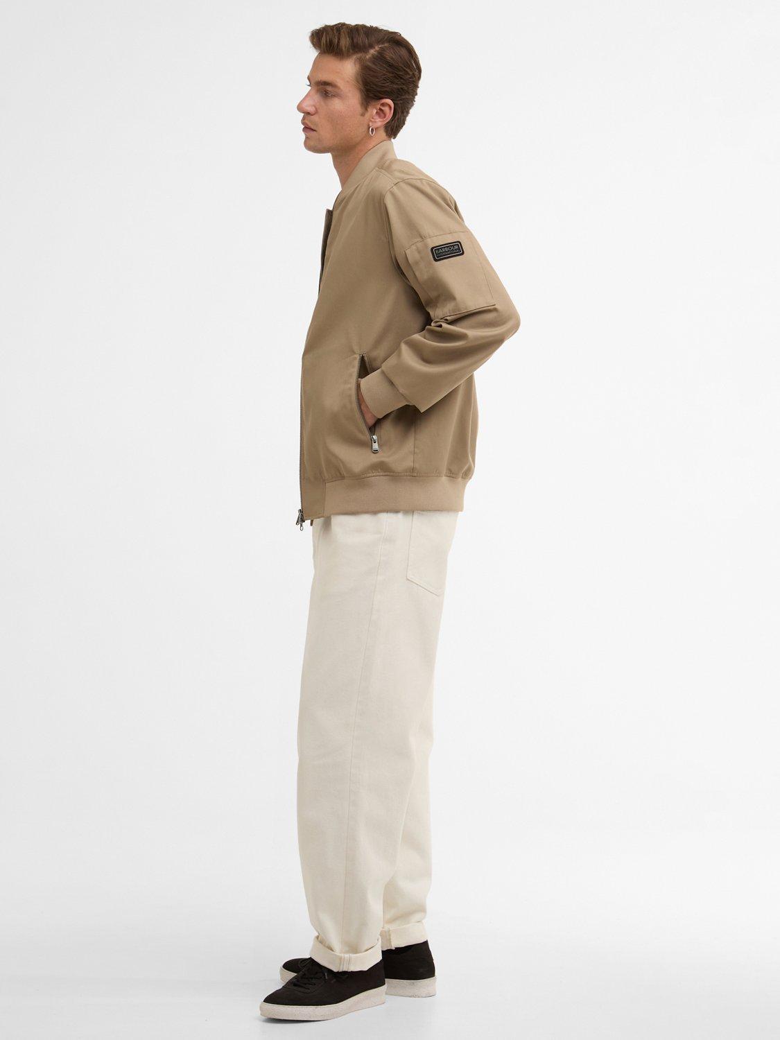 Product image 3 of 7, which shows Barbour International Tardon Casual Harrington Jacket, Coriander, S