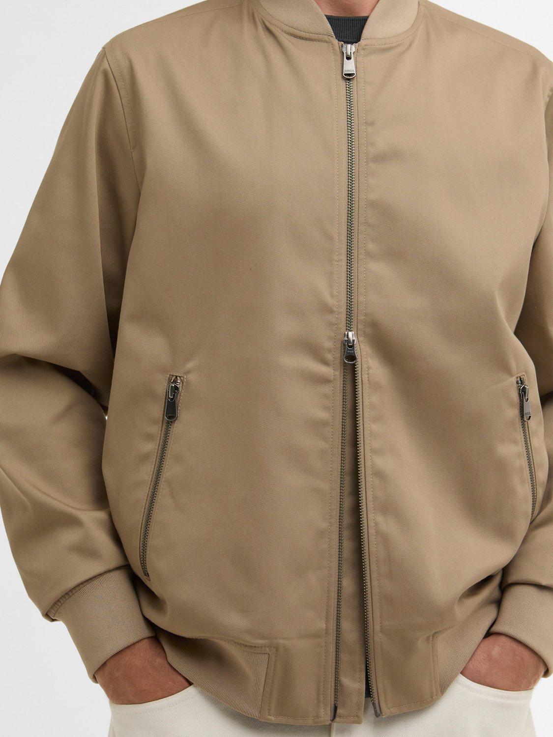 Product image 6 of 7, which shows Barbour International Tardon Casual Harrington Jacket, Coriander, S