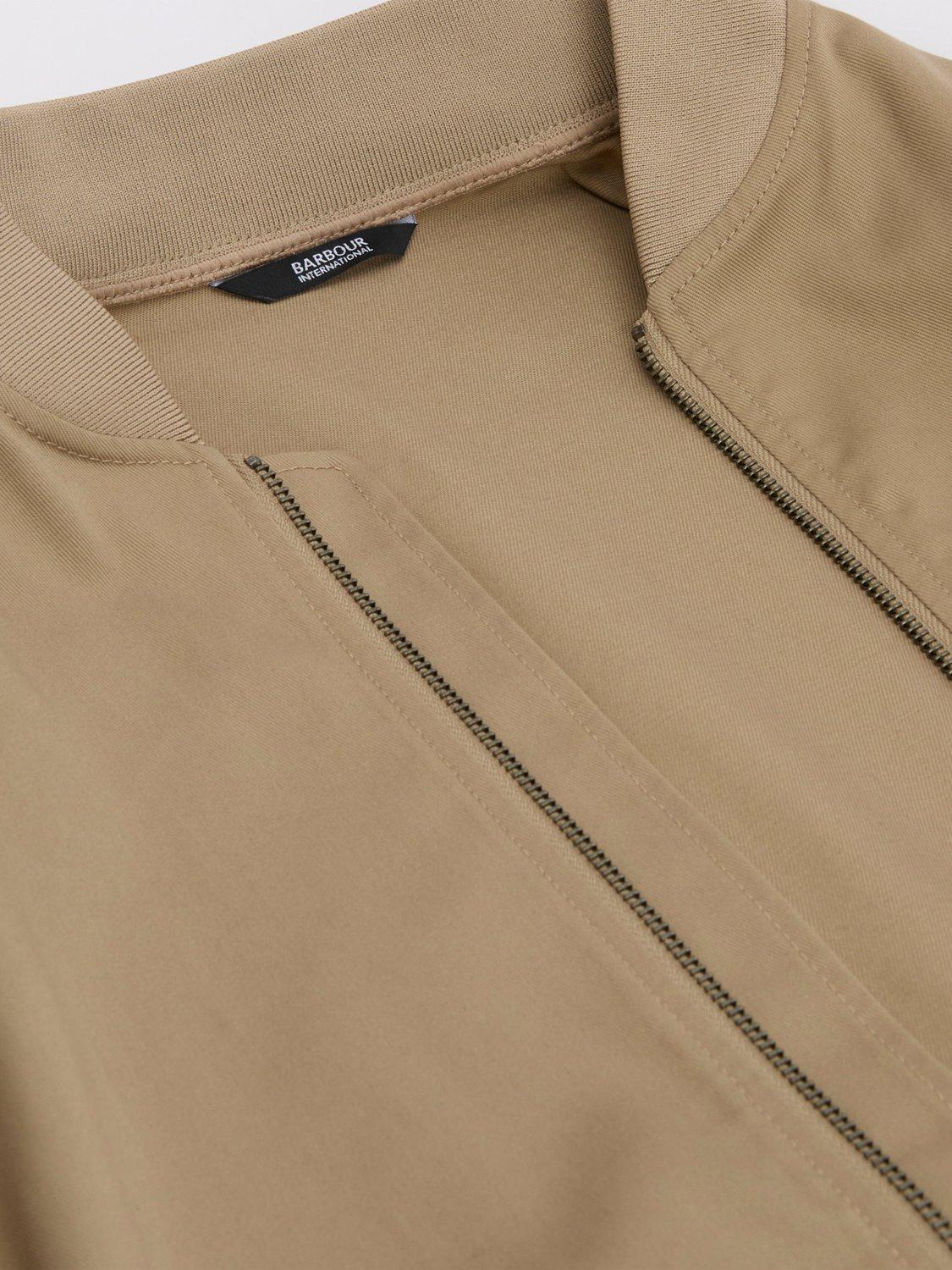 Product image 7 of 7, which shows Barbour International Tardon Casual Harrington Jacket, Coriander, S