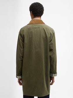 Barbour Icons Border Casual Jacket, Ivy Green - view 2, Ivy Green
