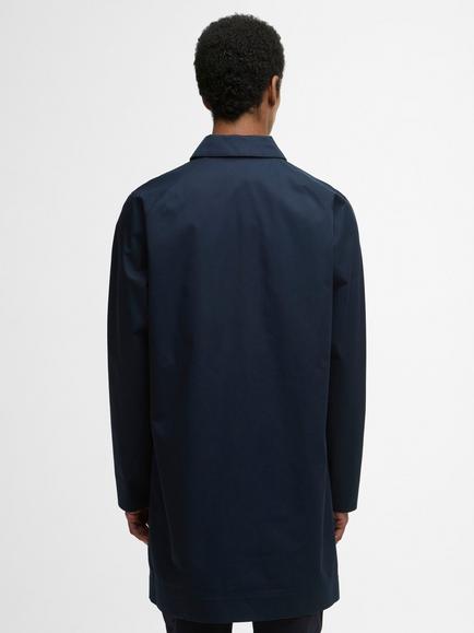Barbour Rokig Waterproof Mac, Navy/Highland - view 2, Navy/Highland