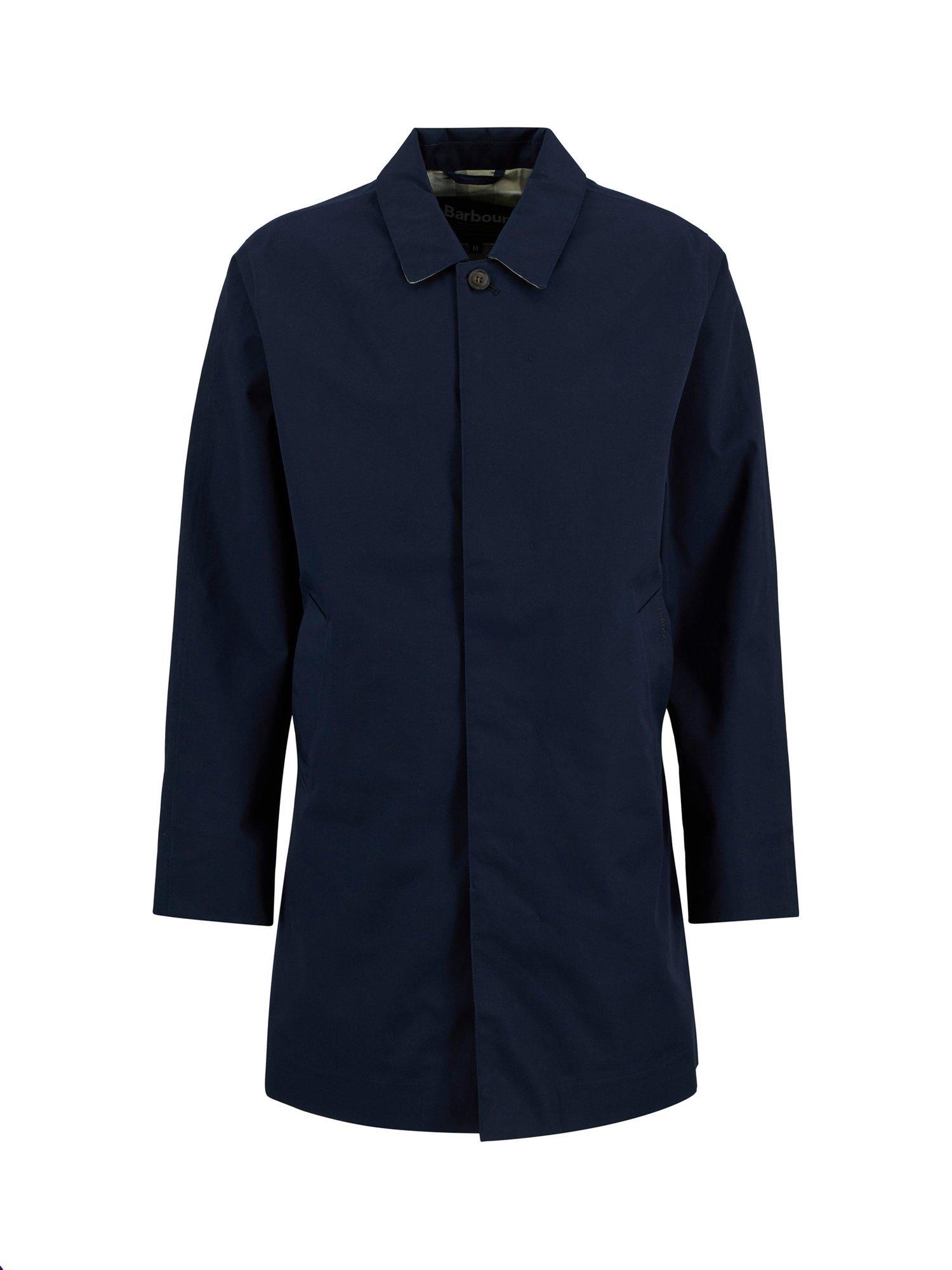 Product image 4 of 7, which shows Barbour Rokig Waterproof Mac, Navy/Highland, S