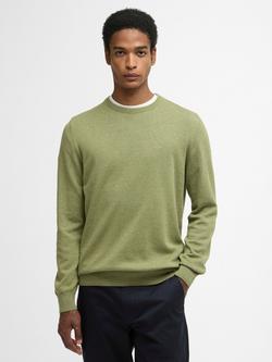 Barbour Pima Cotton Sweater, Laurel Green, Laurel Green
