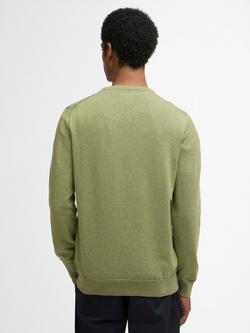 Barbour Pima Cotton Sweater, Laurel Green - view 2, Laurel Green