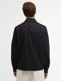 Barbour International Warren Regular Fit Overshirt, Black - view 2, Black