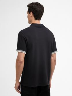 Barbour Interntional Swinford Polo Shirt, Black - view 2, Black