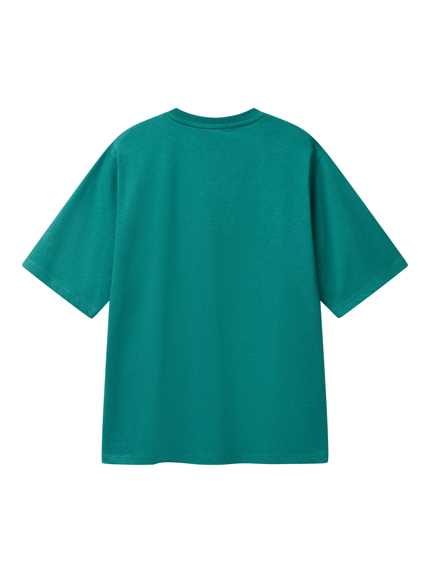 Product image 5 of 5, which shows Benetton Printed T-Shirt, Green, S