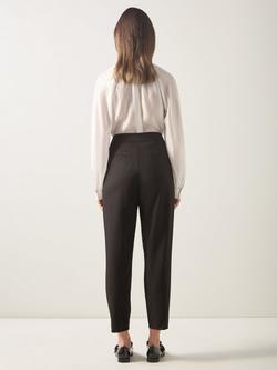 LKB London Zig Slim Cigarette Trousers, Black - view 2, Black