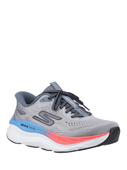 Skechers Hands Free Slip-Ins Max Cushioning Max Run Trainers - view 2, Grey