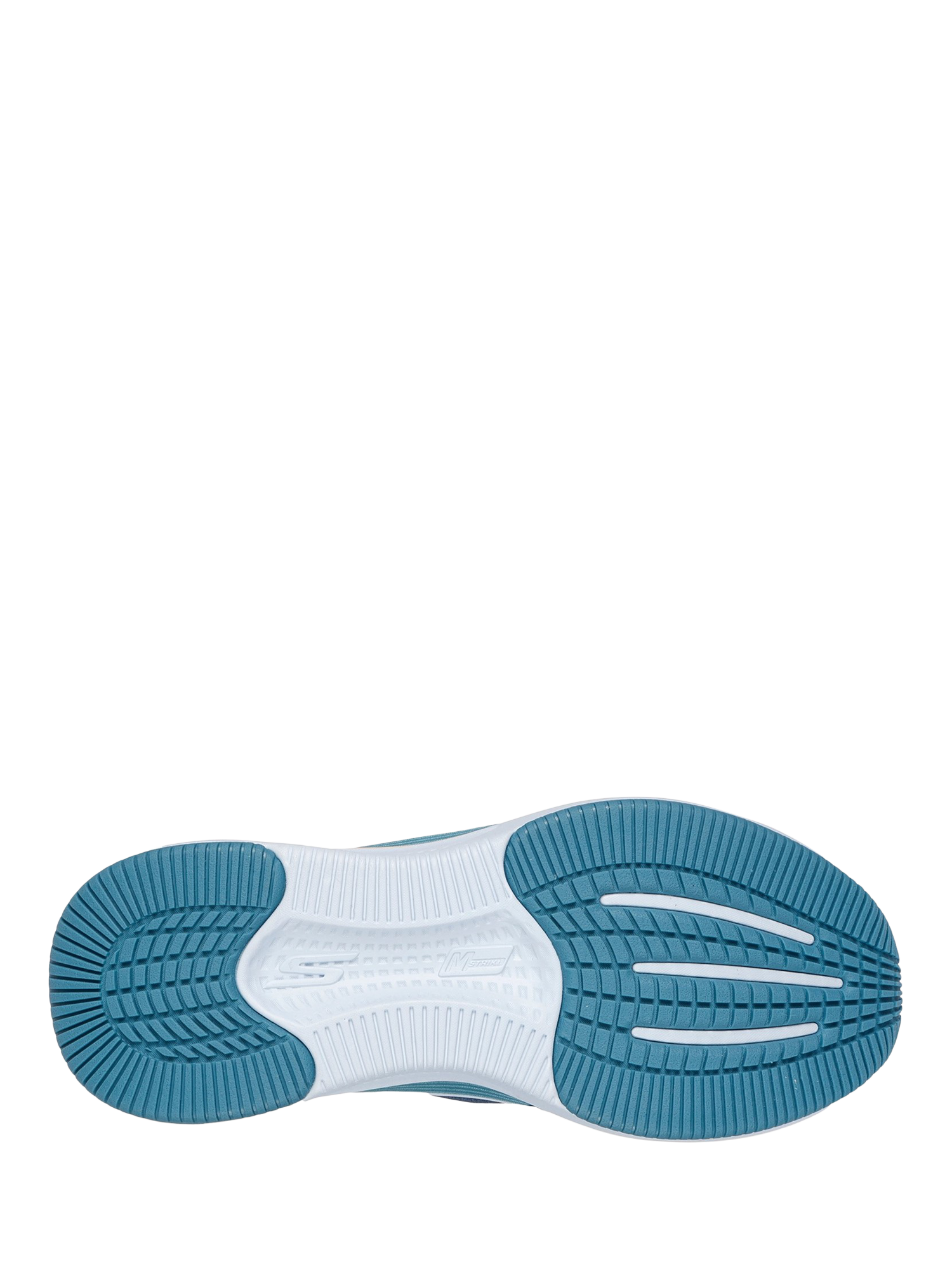 Product image 3 of 4, which shows Skechers GO RUN 2.0 Banayan Elevate Trainers, Navy/Teal, 3