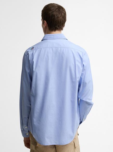 Barbour Paul Smith Loves Barbour Swale Shirt, Mid Blue - view 2, Mid Blue