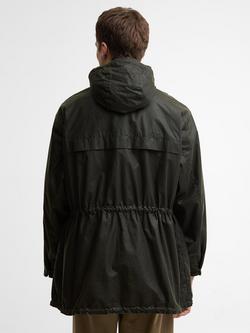 Barbour Paul Smith Loves Barbour Durham Wax Jacket, Archive Olive - view 2, Archive Olive