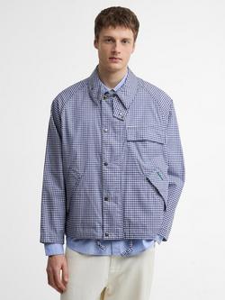 Barbour Paul Smith Loves Barbour Transport Casual Jacket, Navy/White, Navy/White