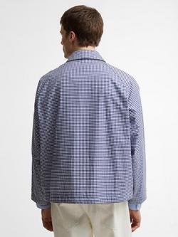 Barbour Paul Smith Loves Barbour Transport Casual Jacket, Navy/White - view 2, Navy/White