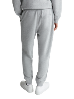 Benetton Cotton Fleece Joggers, Grey - view 2, Grey
