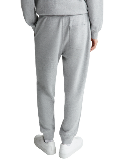 Benetton Cotton Fleece Joggers, Grey - view 2, Grey