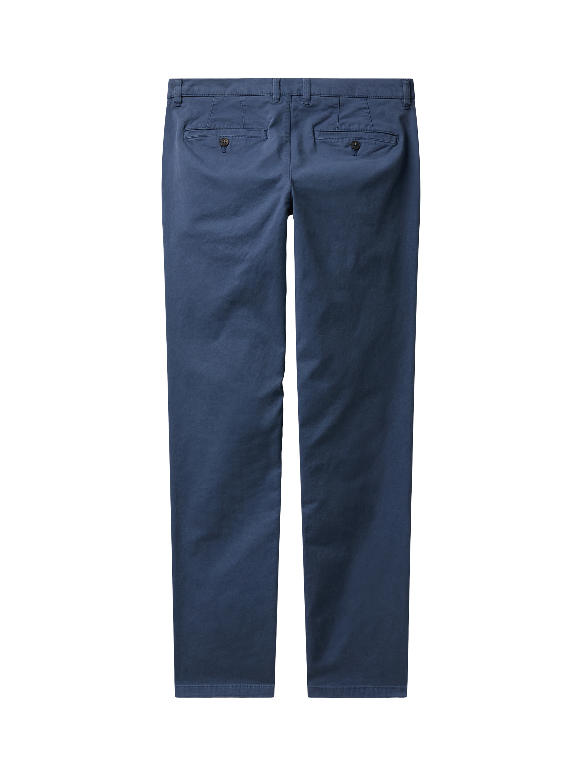 Product image 5 of 5, which shows Benetton Straight Cotton Blend Chinos, Mid Blue, 38